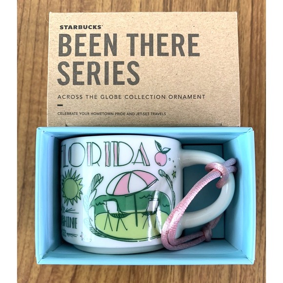 Starbucks Other - Starbucks Been There Series Across The Globe 2023 Florida Coffee Mug Ornament